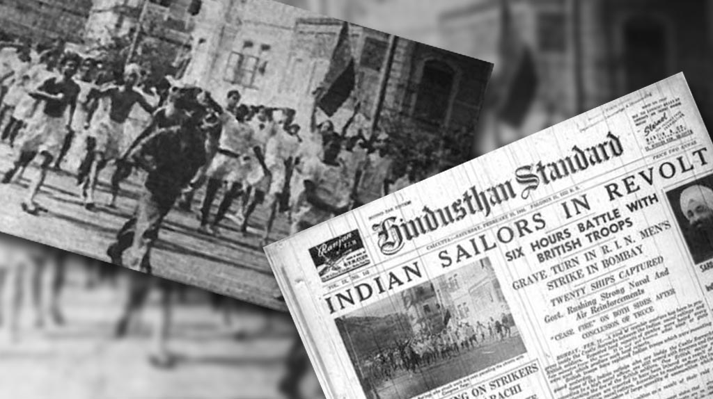 வரலாற்றில் தல்வார் கப்பற்படை வீரர்களின் வீரமிக்க எழுச்சி