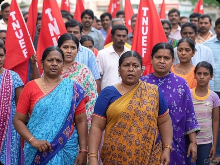 “செங்கொடியை கீழே இறக்க மாட்டேன்” – குத்தூசி