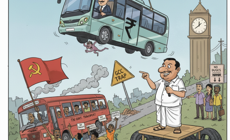 தனியார் மூலம் மின்சாரப் பேருந்து இயக்கம் போக்குவரத்துக் கழகங்கள் சீர்குலையும் – கே. ஆறுமுகநயினார்