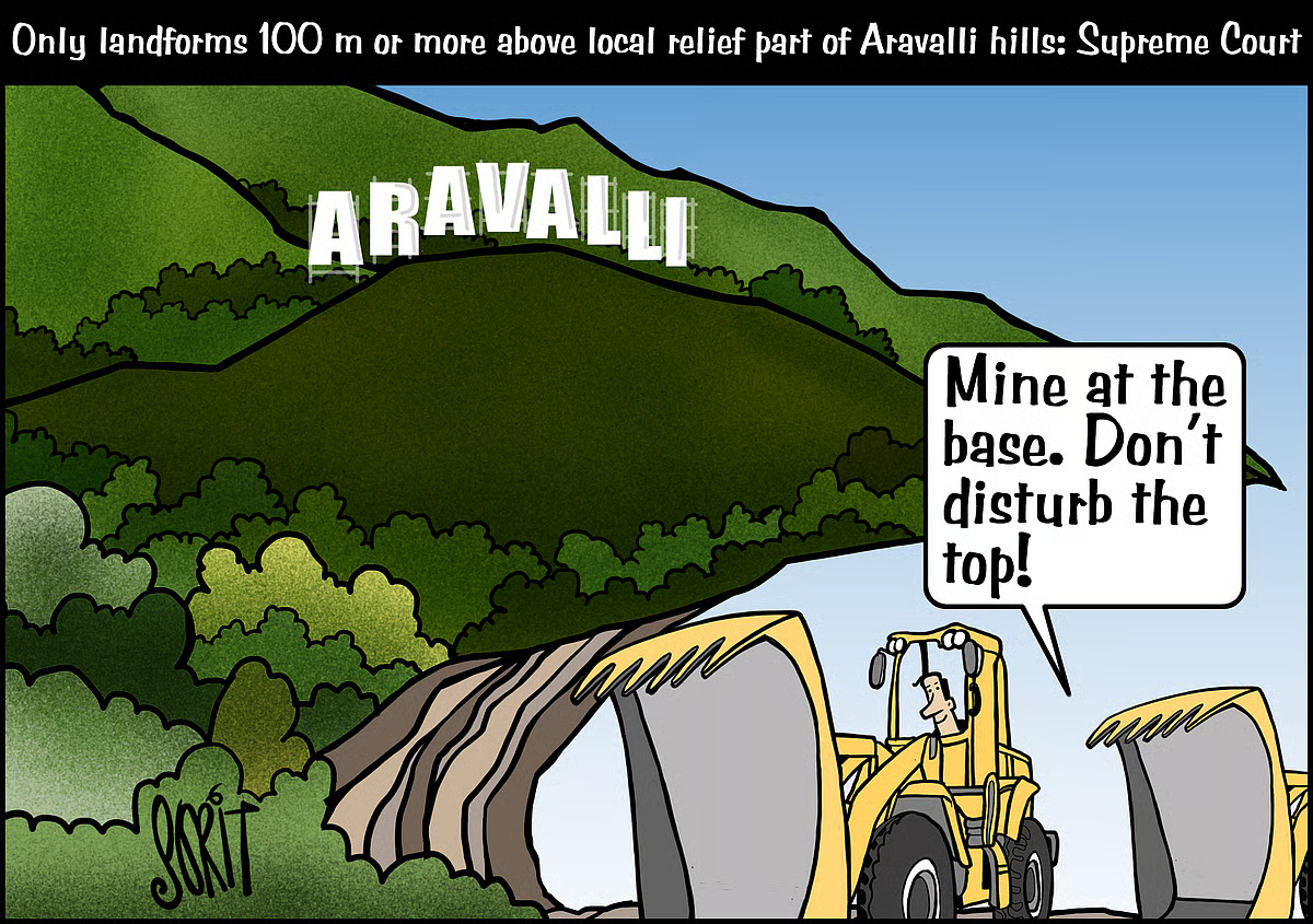 அதானிக்காக ஆபத்துக்குளாகும் ஆரவல்லி மலைத்தொடர்